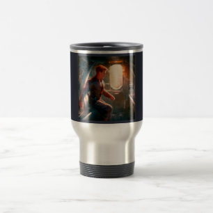 SF Hero Abard Spaceship 1 Reisebecher