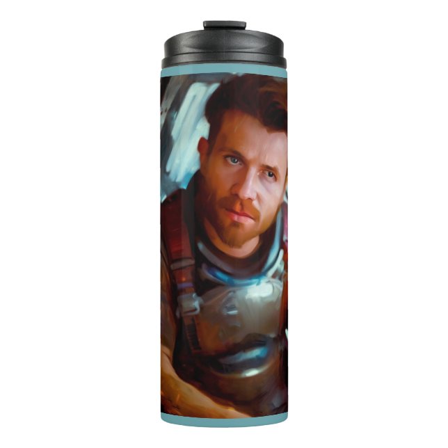 SF Hero Abard Spaceship 4 Thermosbecher (Vorderseite)