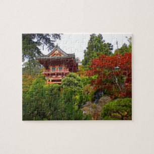 SF Japanischer Teegarten Tempel Gate#3 Jigsaw Puzz
