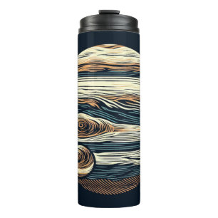 SF Jupiter Woodcut 4 Thermosbecher