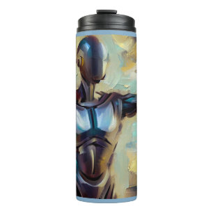 SF - Künstliche Intelligenz Hero 4 Thermosbecher