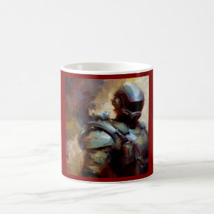 SF - Militärischer Held 3 Kaffeetasse