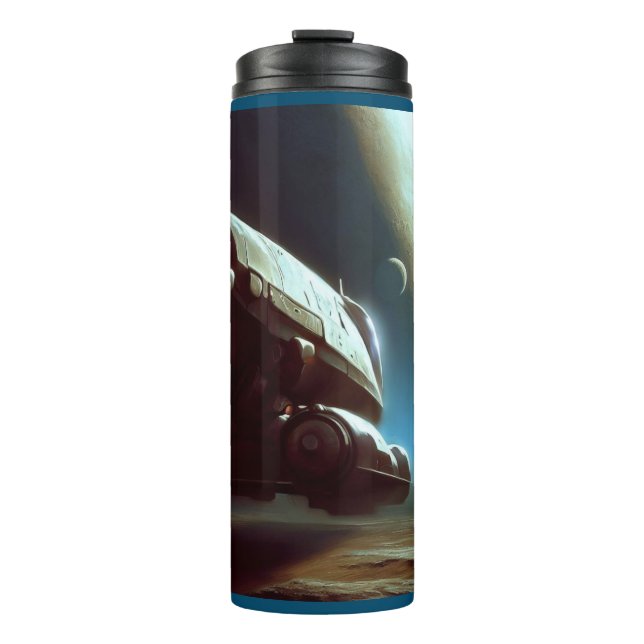 SF Orbit/s-Raumfahrt 1 Thermosbecher (Vorderseite)