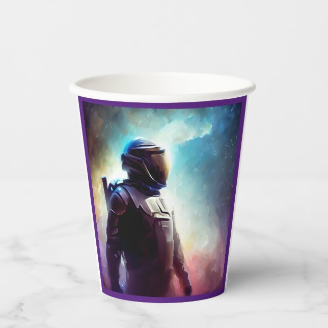 SF Space Hero 3 Pappbecher (Vorderseite)