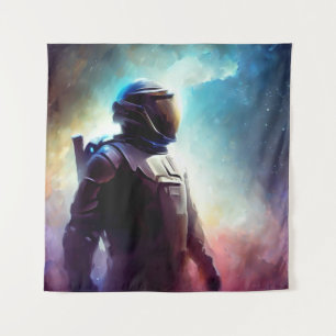 SF Space Hero 3 Wandteppich