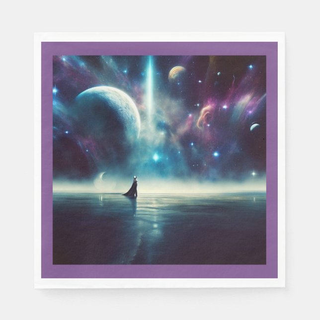 SF - Space Opera 1 Serviette (Vorderseite)