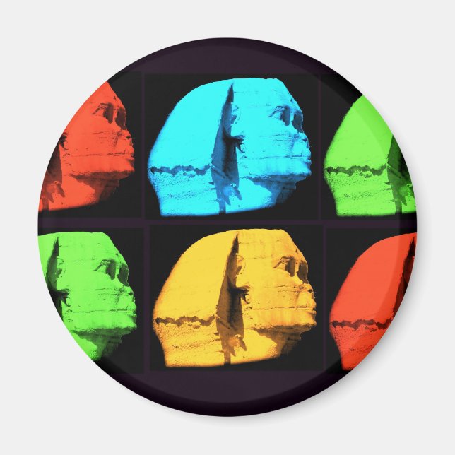 Sfinge Collage Magnet (Vorne)
