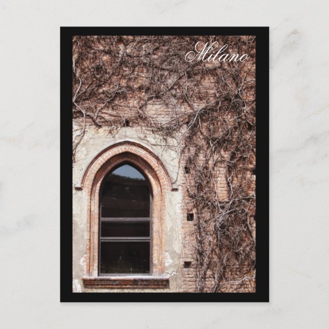 Sforza Castle, Mailand, Italien Postkarte (Vorderseite)