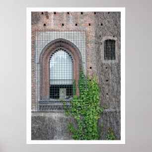 Sforza Fenster-Detail Poster