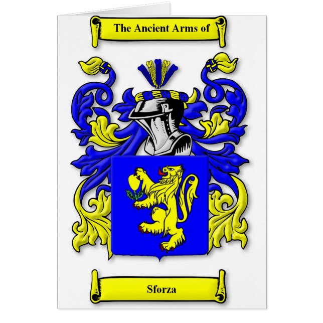 Sforza Wappen (Vorne)