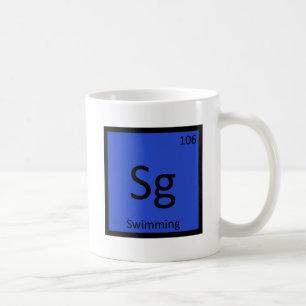 Sg - Schwimmsport Chemie Periodensystem Kaffeetasse