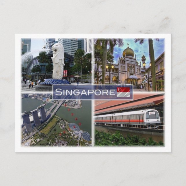 SG Singapur - Postkarte (Vorderseite)