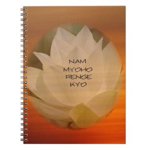Sgi-Buddhist-Notizbuch Notizblock