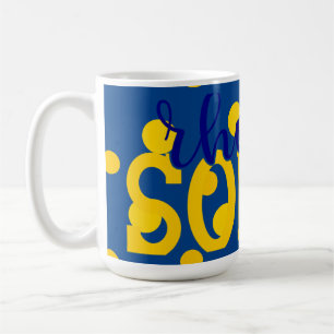 SGRho Rhoyal Blue und Gold Rhoyal Soror Tasse