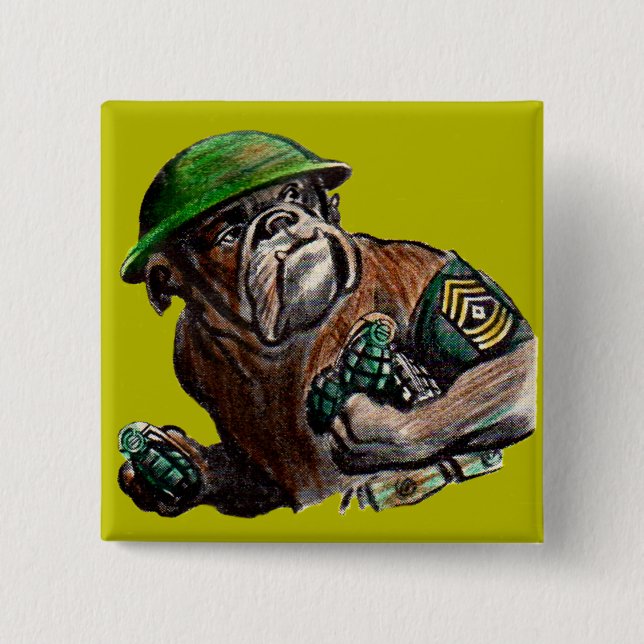 Sgt. Rover Button (Vorderseite)