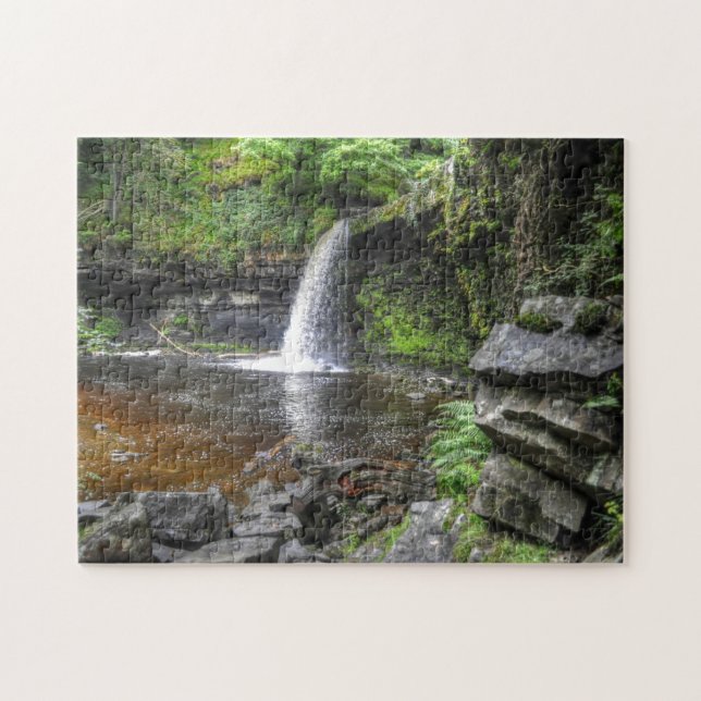 Sgwd Gwladys at Pontneddfechan Wasserfall, Wales (Horizontal)