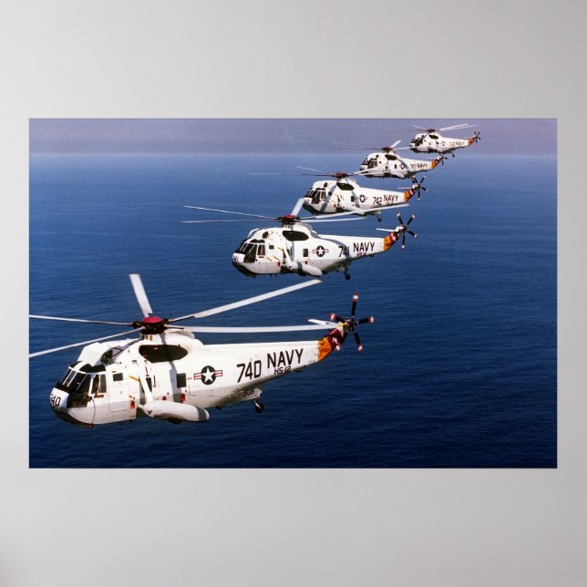 SH-3 Sea Kings Poster (Vorne)
