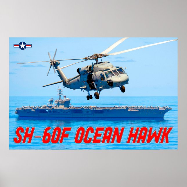 SH-60F OCEAN HAWK POSTER (Vorne)