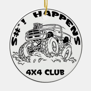 SH_black_Dodge Keramik Ornament