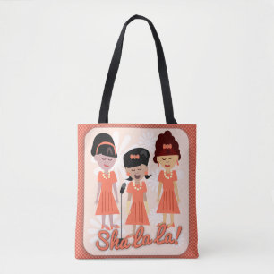 Sha La Girl Group Cartoon Tasche