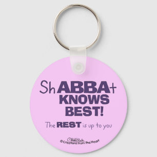 ShABBAt Abba weiß das Beste Schlüsselanhänger