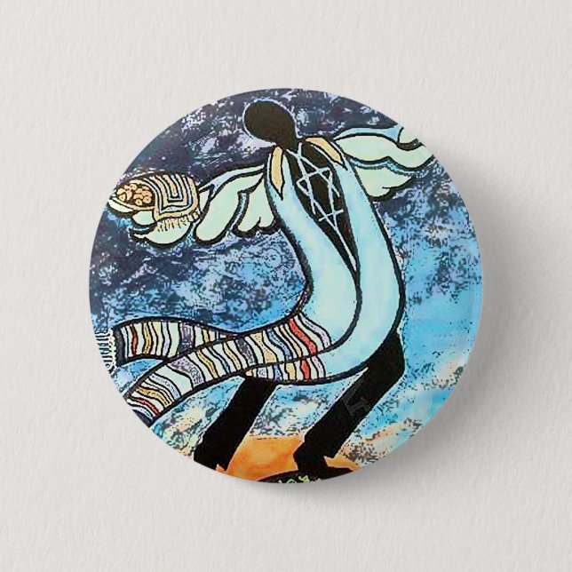 Shabbat Button (Vorderseite)