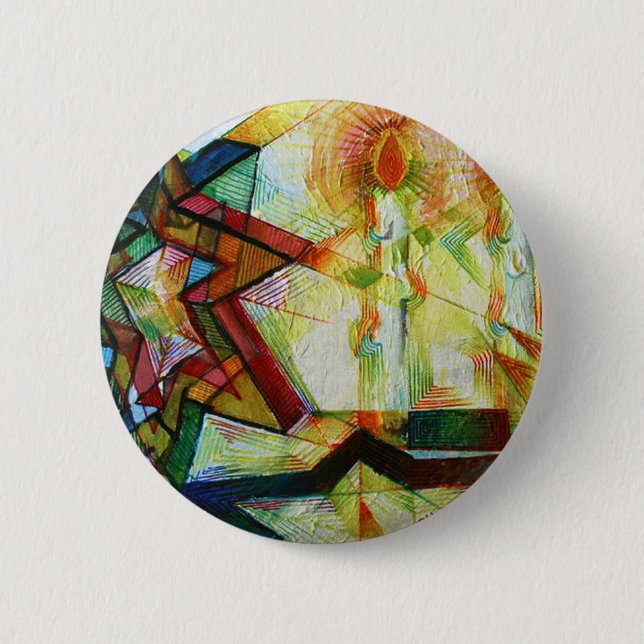 Shabbat Button (Vorderseite)