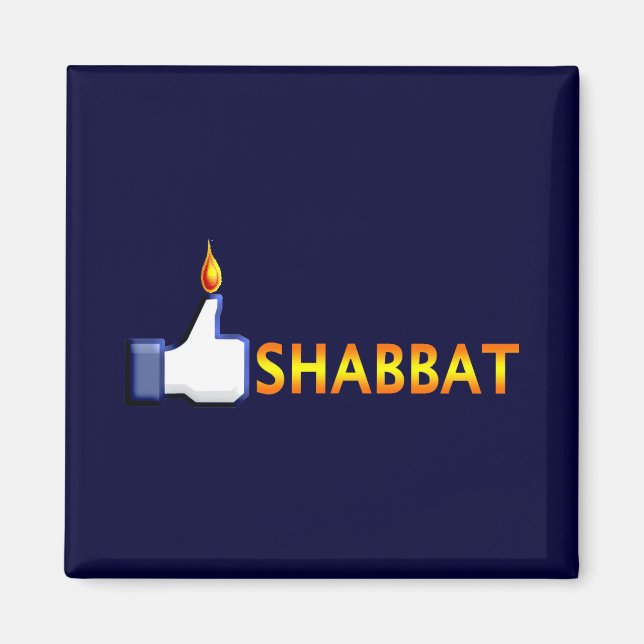 Shabbat Magnet (Vorne)