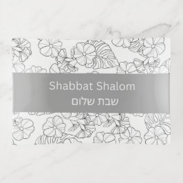 Shabbat Serviertablett Dekoschale