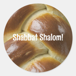 Shabbat Shalom Challah Sticker