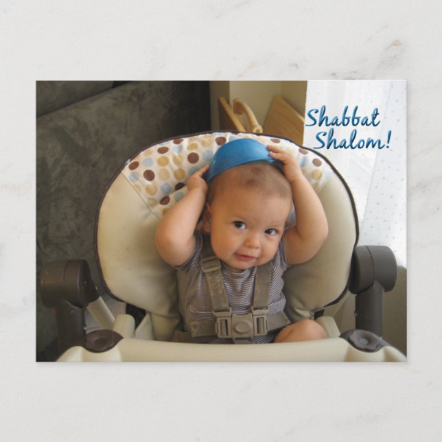 Shabbat Shalom! Postkarte (Vorderseite)