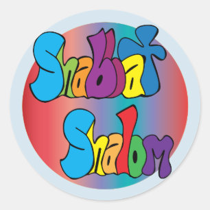 Shabbat Shalom Stickers
