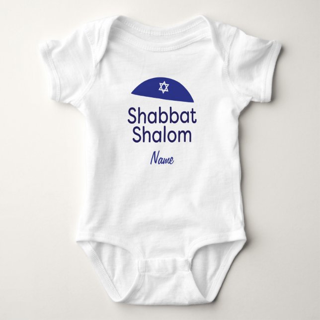 Shabbat Shalom T - Shirt (Vorderseite)
