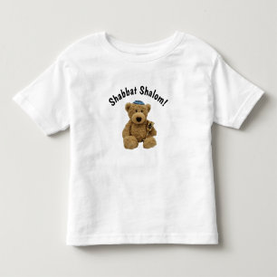 Shabbat Shalom Teddy Bear T - Shirt