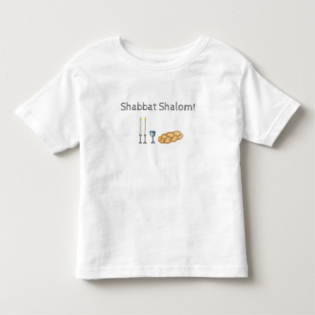 Shabbat Sketch T - Shirt (Vorderseite)