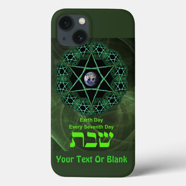 Shabbat - Tag der Erde Case-Mate iPhone Hülle (Rückseite)