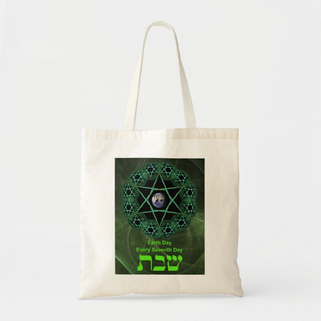 Shabbat - Tag der Erde Tragetasche (Vorne)