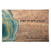 Shabbat und Yom Tov Challah Green Aquamarinen Wald