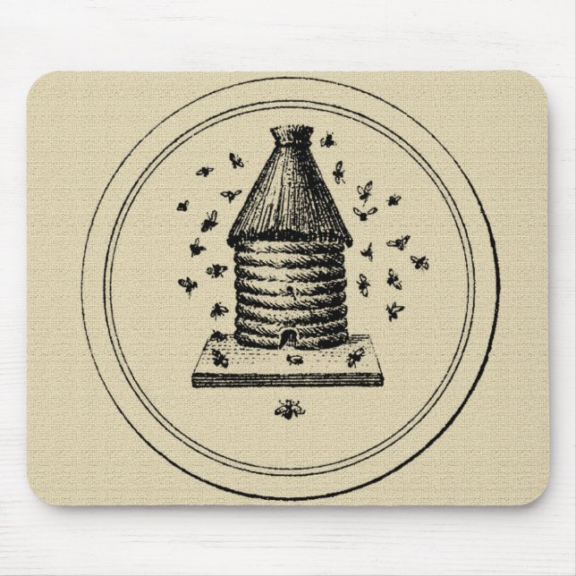 Shabby Chic-Art-Mausunterlage Mousepad (Vorne)