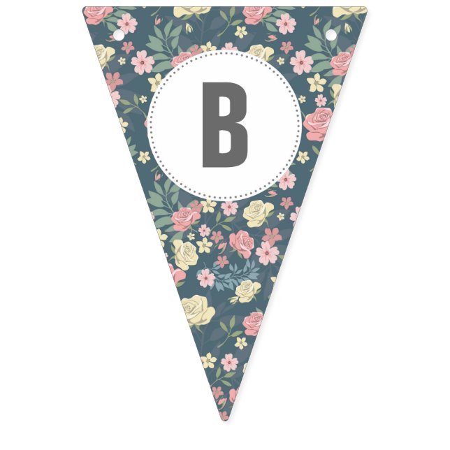 Shabby Chic-Baby-Duschen-Fahne Wimpelkette (Dritte Fahne)