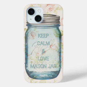 Shabby Chic Behielt Ruhe und Liebe Mason Glas title_seo2