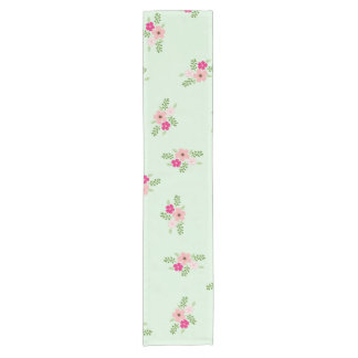 Shabby Chic Country Floral Tablette Kurzer Tischläufer