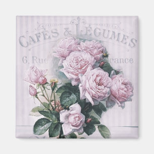 Shabby Chic, Decopage, viktorianisch, französisch Magnet