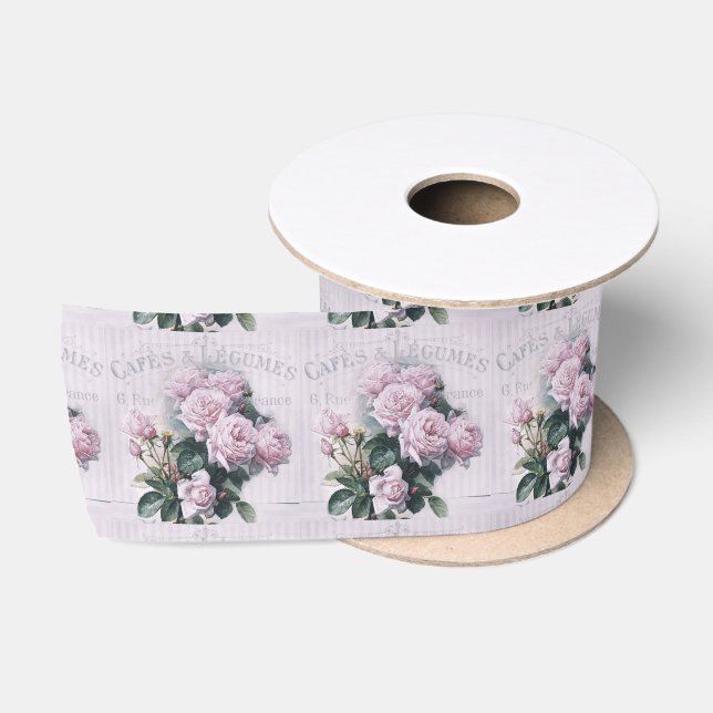 Shabby Chic, Decopage, viktorianisch, französisch  Satinband (Spule)
