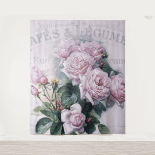Shabby Chic, Decopage, viktorianisch, französisch Wandteppich