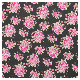 Shabby Chic Floral Rose Stoff