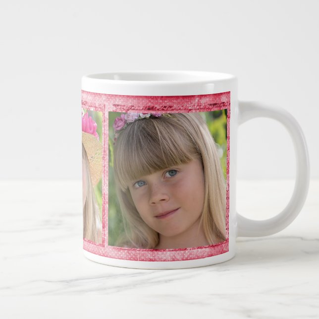 Shabby Chic Foto Spezielle Tasse (Rechts)