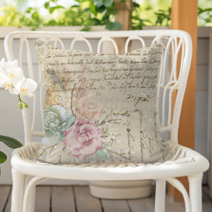 Shabby Chic French Country Floral Kissen