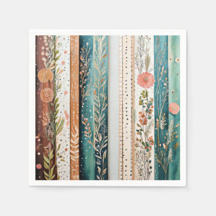 Shabby Chic gemischte Muster Serviette