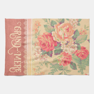 Shabby Chic Großmutter Grand-Mère Geschirrtuch